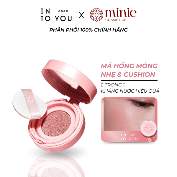 Má hồng mỏng nhẹ kháng nước Into You Air Cushion Blush