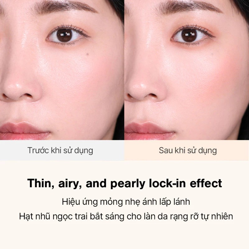 Xịt khóa lớp trang điểm 3CE Shimmer Makeup Fixer 95ml