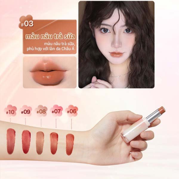Son dưỡng môi có màu Judydoll Watery Glow Lipstick 3g