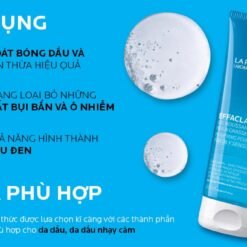 Bộ Đôi La Roche-Posay Làm Sạch Sâu Cho Da Dầu, Nhạy Cảm Effaclar Purifying Foaming Gel 200ml + Micellar Water Ultra Sensitive Skin 50ml