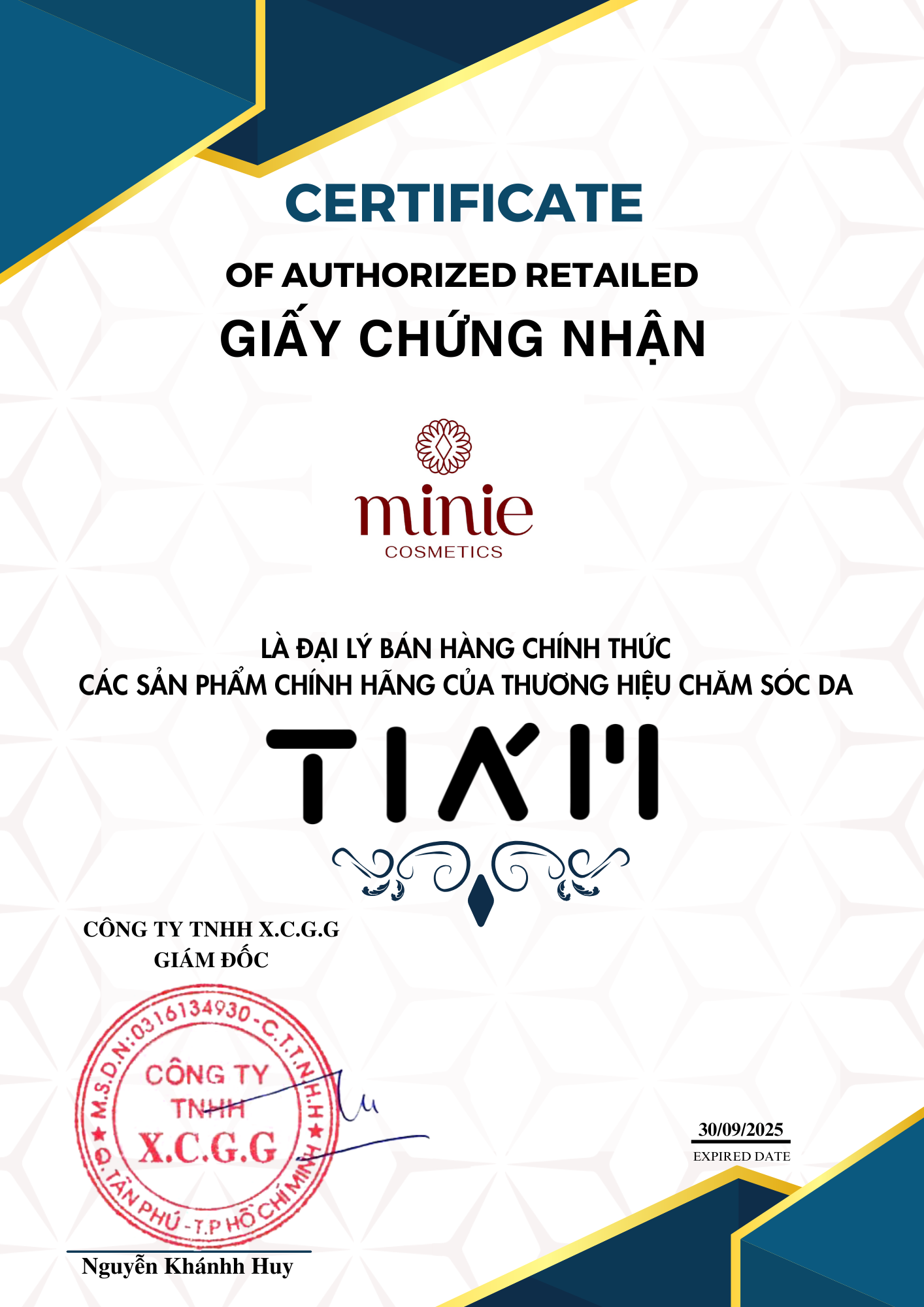 Tinh Chất HA Cấp Nước TIA'M Hyaluronic Glow Revive Serum 40ml