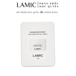 Kem dưỡng ẩm rễ bạch sâm dưỡng trắng và ngừa lão hóa da mặt LAMIC