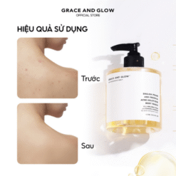 Sữa tắm trắng da dưỡng ẩm tẩy da chết GRACE AND GLOW Body Wash 400ml
