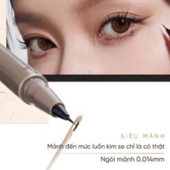Bút kẻ mắt nước siêu mảnh lâu trôi Judydoll Slim Liquid Eyeliner 400mg