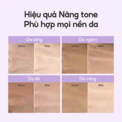 Kem chống nắng nâng tông hiệu chỉnh sắc da d'Alba Waterfull Tone-Up Purple Correcting Sun Cream SPF50+ PA++++ 50ml