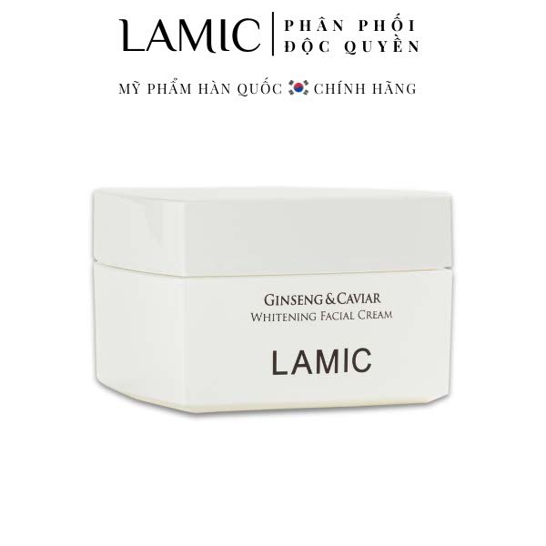 Kem dưỡng ẩm sáng da rễ bạch sâm Lamic Hàn Quốc