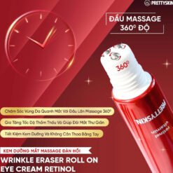 Kem Mắt PRETTY SKIN WRINKLE ERASER ROLL ON EYE CREAM RETINOL 30ml