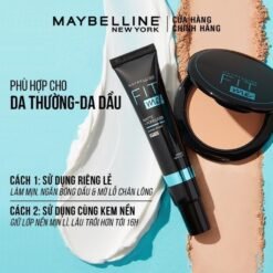 Kem lót kiềm dầu SPF 20 Fit Me Primer Matte+Poreless Maybelline New York 30ml