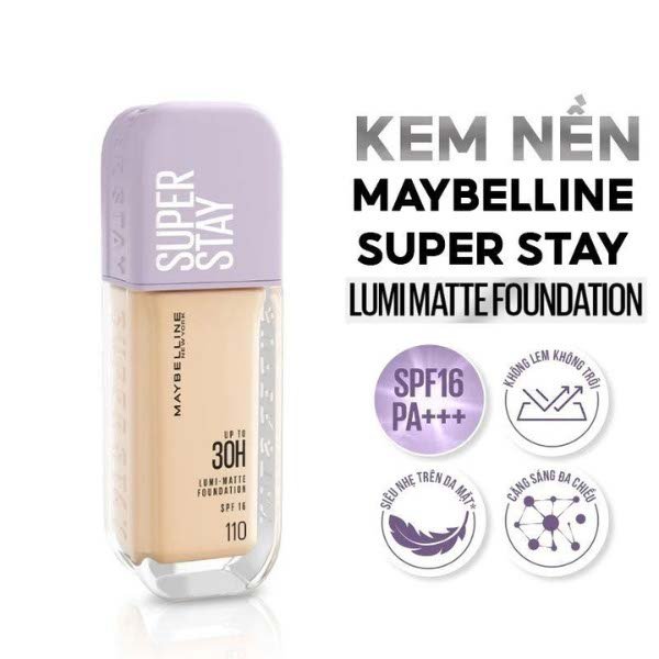 Kem nền bắt sáng đa chiều Maybelline New York Super Stay 35ml