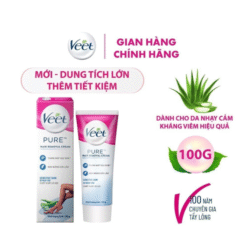 Kem tẩy lông dành cho da thường và da nhạy cảm Veet Pure Hair Removal Cream