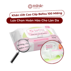 Khăn ướt cao cấp Befou Best For You 100 Miếng