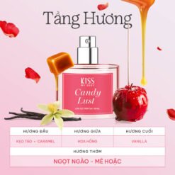 Nước hoa 15% tinh dầu lưu hương 12h Kiss My Body EAU DE PARFUM 50ml