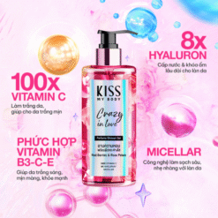 Sữa tắm hương nước hoa KISS MY BODY Perfume Shower Gel 380ml