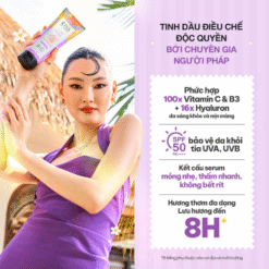 Sữa dưỡng thể chống nắng toàn thân hương nước hoa Kiss My Body SPF50 PA++++