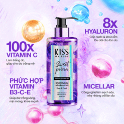 Sữa tắm hương nước hoa KISS MY BODY Perfume Shower Gel 380ml