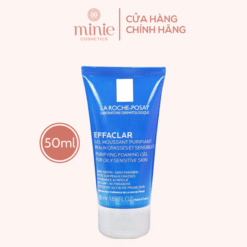 Bộ Đôi La Roche-Posay Làm Sạch Sâu Cho Da Dầu, Nhạy Cảm Effaclar Purifying Foaming Gel 200ml + Micellar Water Ultra Sensitive Skin 50ml