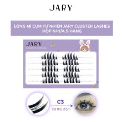 Lông mi cụm tự nhiên hộp 5 hàng Jary Cluster Lashes