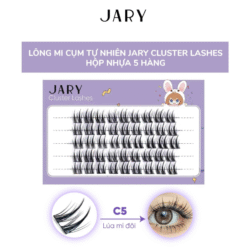 Lông mi cụm tự nhiên hộp 5 hàng Jary Cluster Lashes