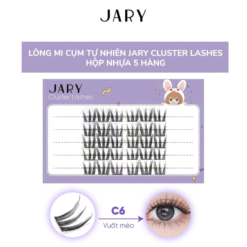 Lông mi cụm tự nhiên hộp 5 hàng Jary Cluster Lashes