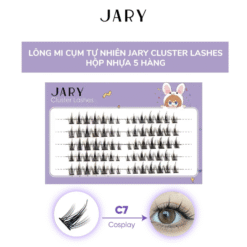 Lông mi cụm tự nhiên hộp 5 hàng Jary Cluster Lashes