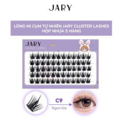 Lông mi cụm tự nhiên hộp 5 hàng Jary Cluster Lashes