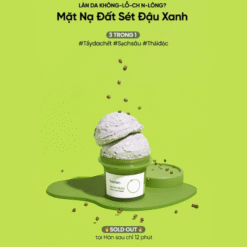 Mặt nạ đất sét Beplain Mung Bean Pore Clay Mask 120ml