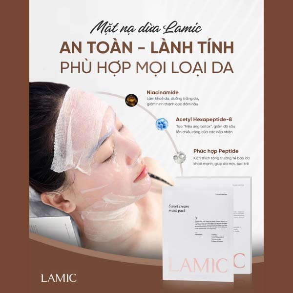 mat-na-duong-da-lamic-1 Mặt nạ dừa tươi lên men Hàn Quốc dưỡng da, cấp ẩm và phục hồi da LAMIC