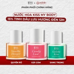 Nước hoa 15% tinh dầu lưu hương 12h Kiss My Body EAU DE PARFUM 50ml