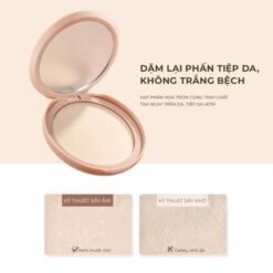 Phấn nền mỏng nhẹ che khuyết điểm Judydoll Soft & Velvet Matte Powder Foundation 4g