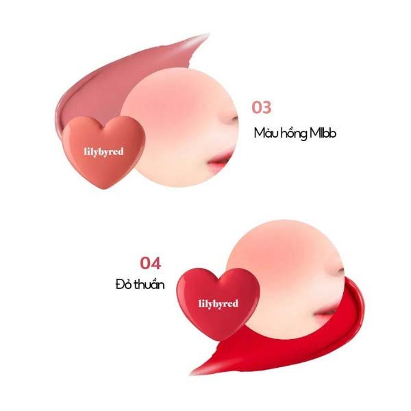 Phấn Má Hồng Dạng Kem Lilybyred Luv Beam Cheek Balm 3.5g