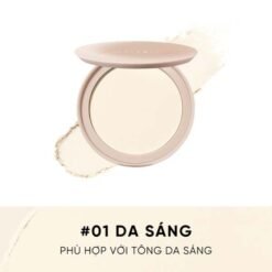 Phấn nền mỏng nhẹ che khuyết điểm Judydoll Soft & Velvet Matte Powder Foundation 4g