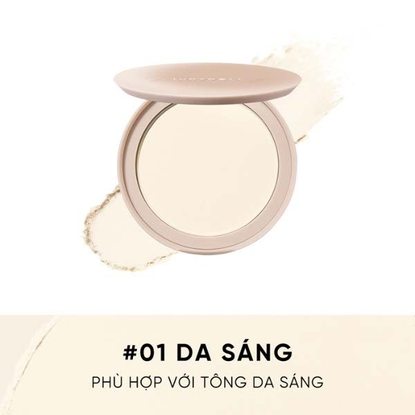 Phấn nền mỏng nhẹ che khuyết điểm Judydoll Soft & Velvet Matte Powder Foundation 4g