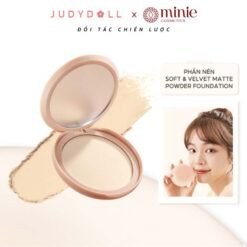 Phấn nền mỏng nhẹ che khuyết điểm Judydoll Soft & Velvet Matte Powder Foundation 4g