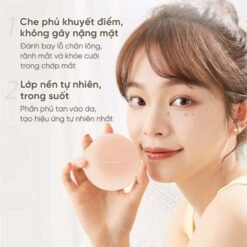 Phấn nền mỏng nhẹ che khuyết điểm Judydoll Soft & Velvet Matte Powder Foundation 4g