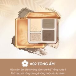 Bảng phấn bắt sáng tạo khối 4 ô Judydoll Highlight & Contour 9g