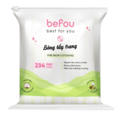 Bông tẩy trang Befou Pure Snow Cotton Pad 234 miếng