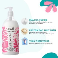 Sữa tắm cho da nhạy cảm MKL Green Nature Cosm'ethik Gel Douche Surgras 1000ml