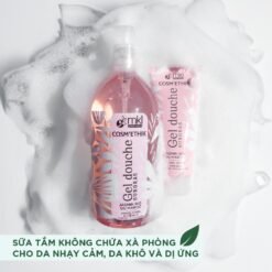 Sữa tắm cho da nhạy cảm MKL Green Nature Cosm'ethik Gel Douche Surgras 1000ml