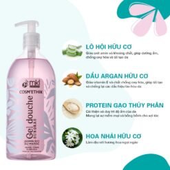 Sữa tắm cho da nhạy cảm MKL Green Nature Cosm'ethik Gel Douche Surgras 1000ml