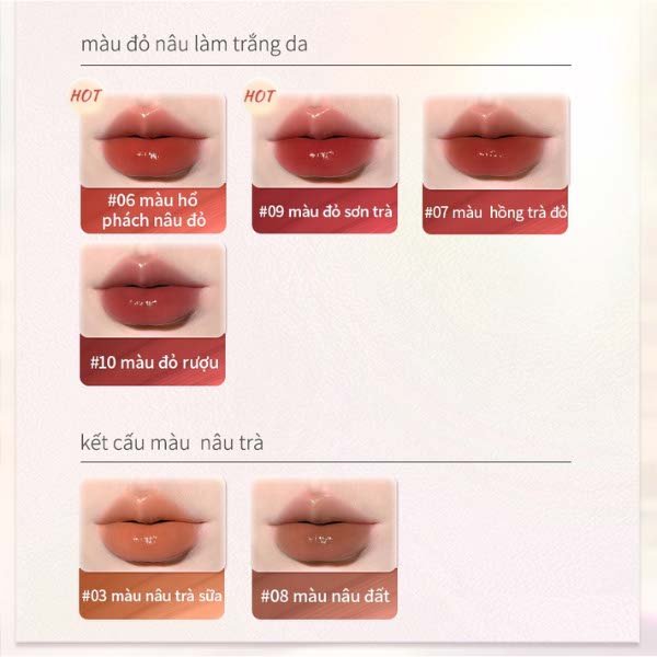 Son dưỡng môi có màu Judydoll Watery Glow Lipstick 3g