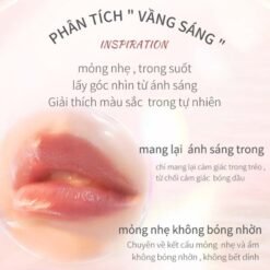 Son dưỡng môi có màu Judydoll Watery Glow Lipstick 3g