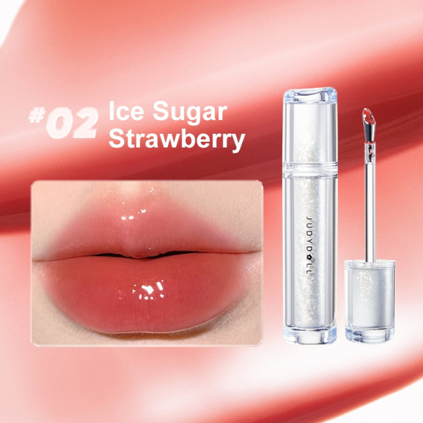 Son bóng dưỡng ẩm môi Judydoll Ice-Iron Watery Glow Lip Gloss
