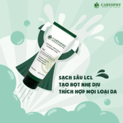 Sữa rửa mặt ngừa mụn sạch sâu gấp 2 lần CARYOPHY Portulaca Cleansing Foam 150ml