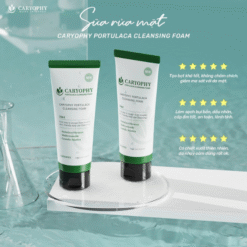 Sữa rửa mặt ngừa mụn sạch sâu gấp 2 lần CARYOPHY Portulaca Cleansing Foam 150ml