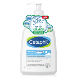 Sữa rửa mặt tạo bọt dịu lành cho da nhạy cảm Cetaphil Hydrating Foaming