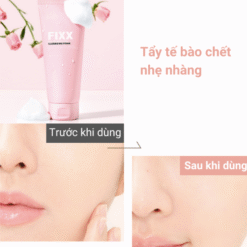 Gel rửa mặt tẩy tế bào chết nhẹ nhàng Pink All Clean Fixx 200ml
