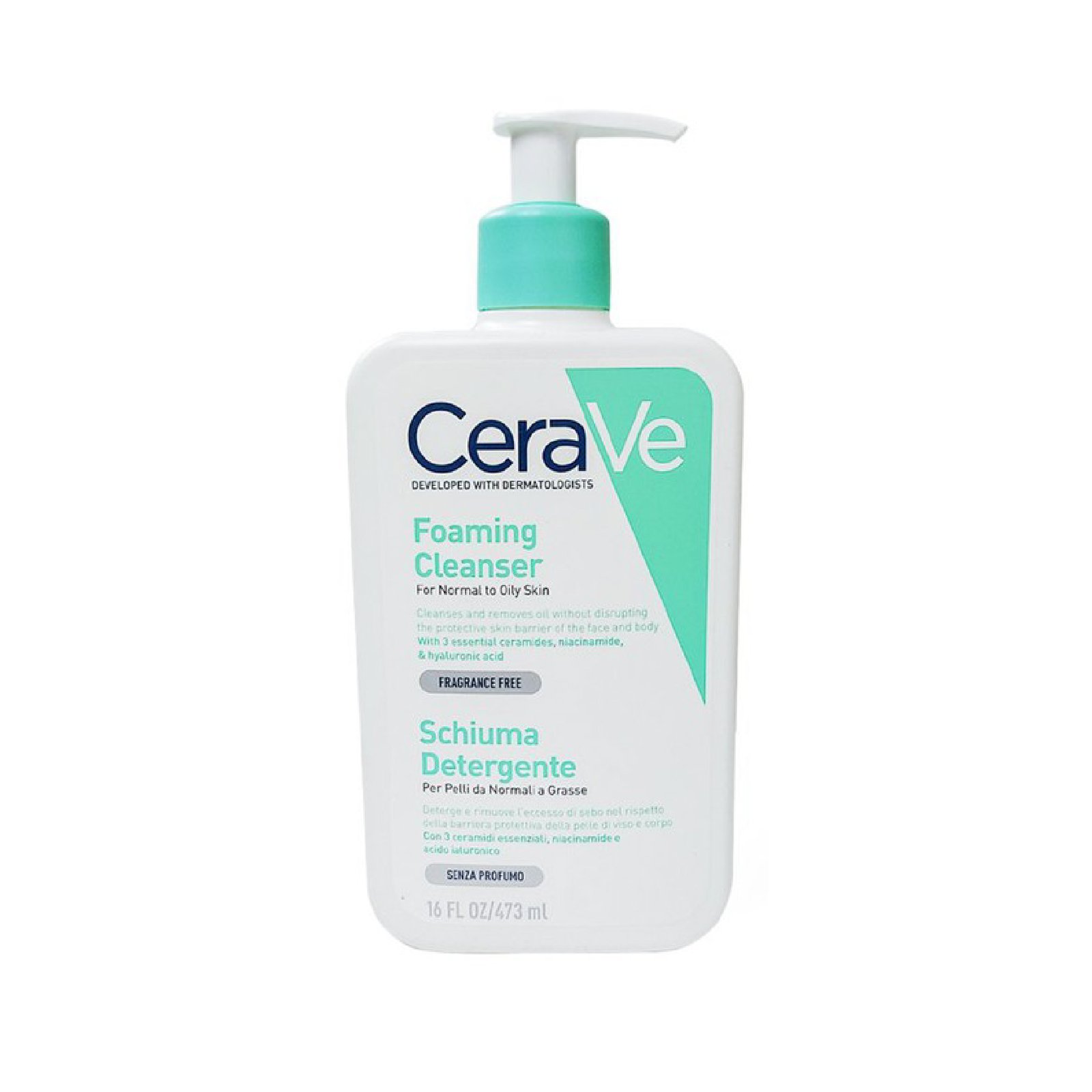 Sữa Rửa Mặt Sạch Sâu Cerave Dành Cho Da Dầu Và Da Khô (2 loại) 236ml