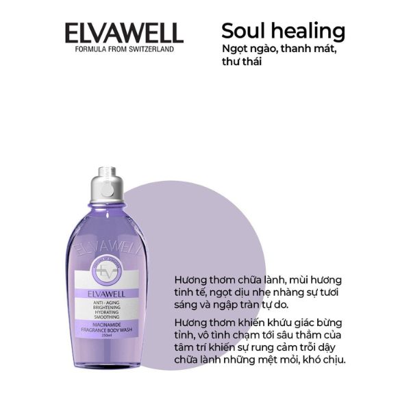 Sữa tắm nước hoa ELVAWELL