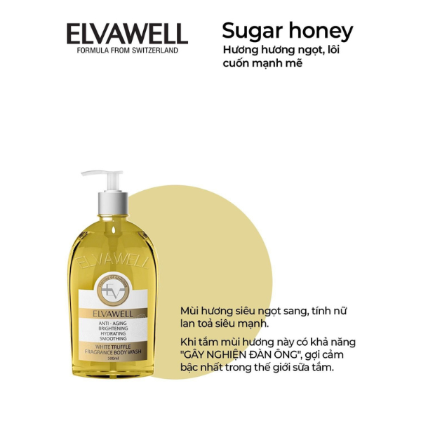 Sữa tắm nước hoa ELVAWELL