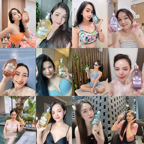 Sữa tắm nước hoa ELVAWELL